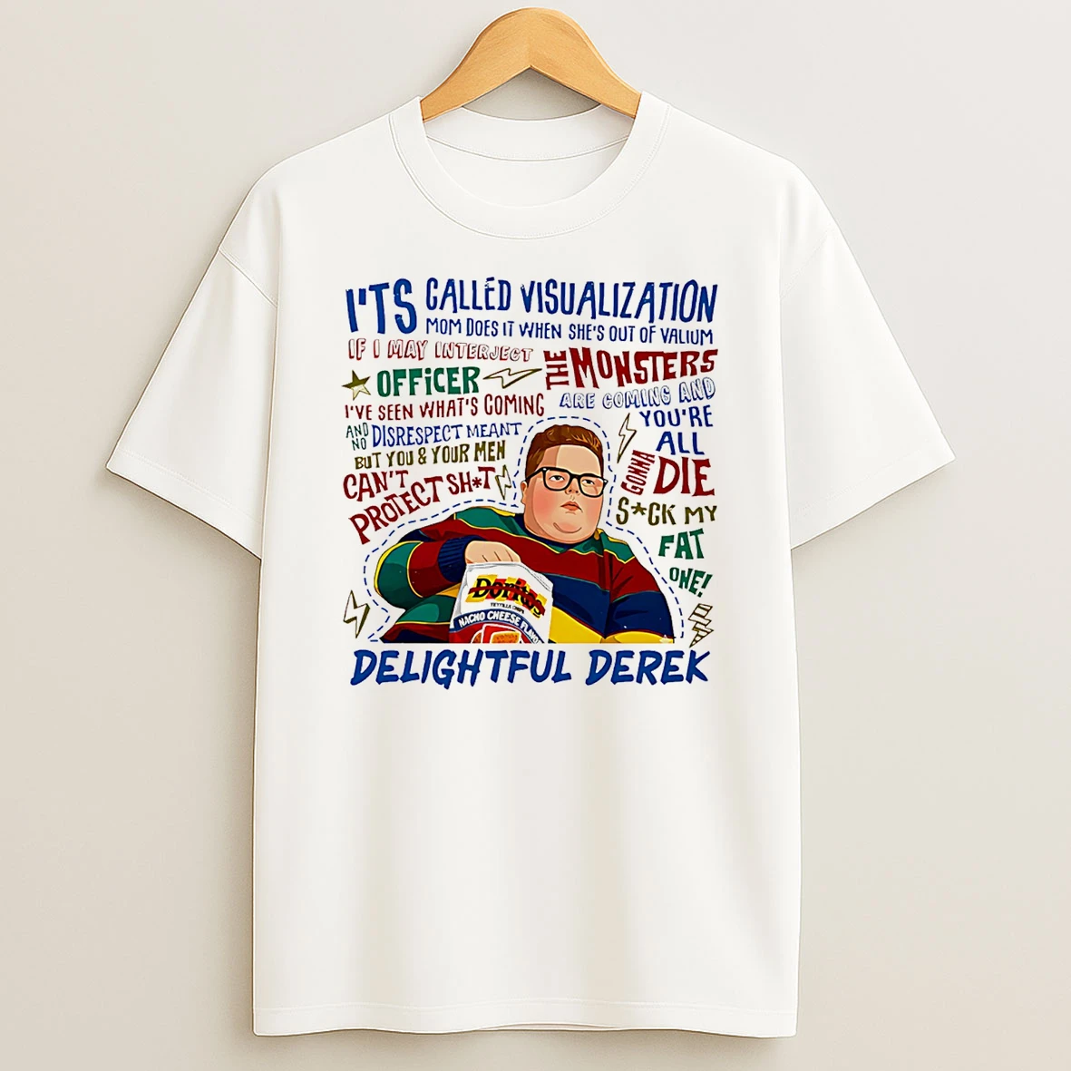 Delightful Derek Derek Turnbow Stranger Things Its Called Visualization T Shirt