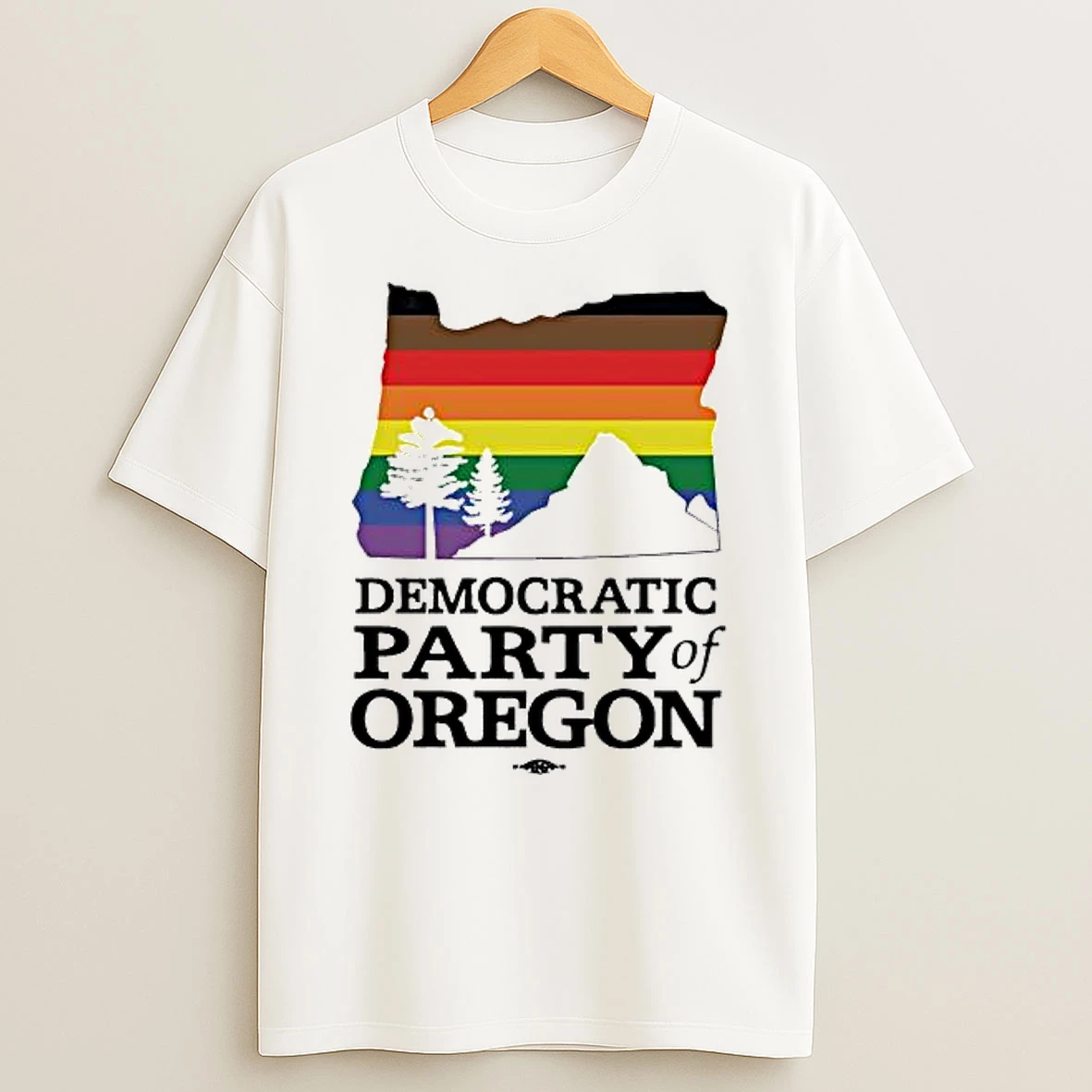Democratic Party Of Oregon Pride Graphic T Shirt