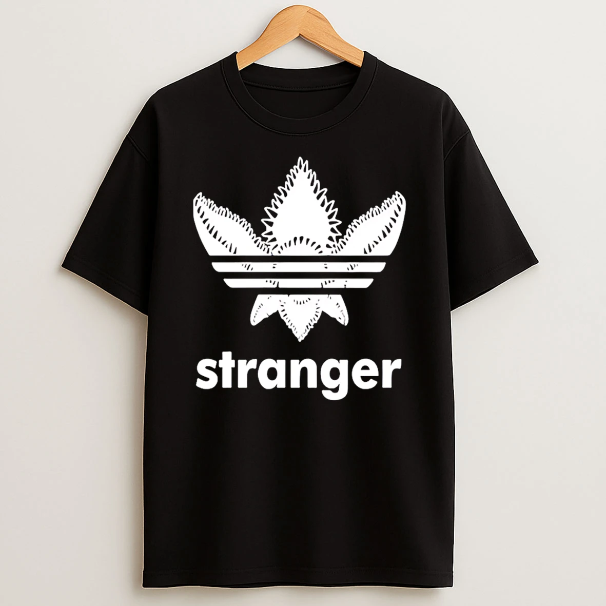 Demogorgon Trefoil Stranger Things Parody Logo T Shirt