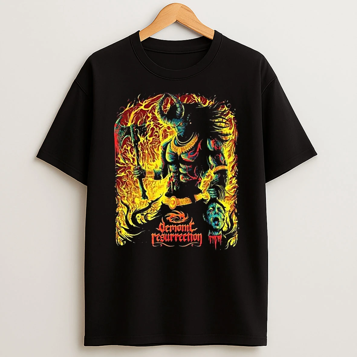 Demonic Resurrection Parashurama The Axe Wielder T Shirt