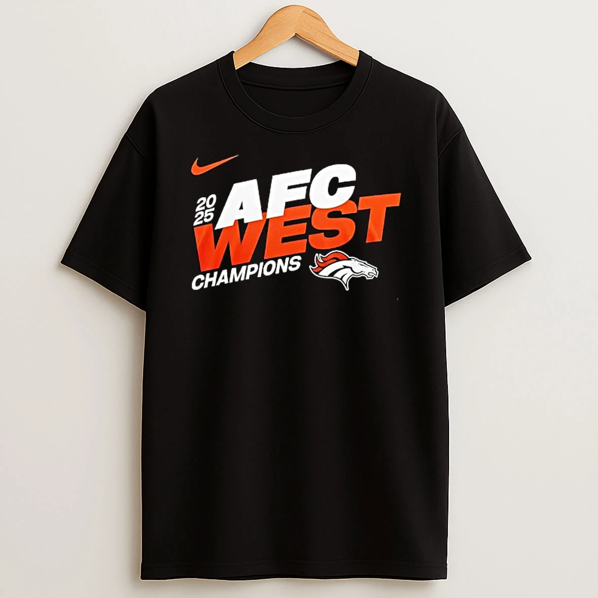 Denver Broncos 2025 Nfc East Champions Super Bowl Lx Mascot T Shirt