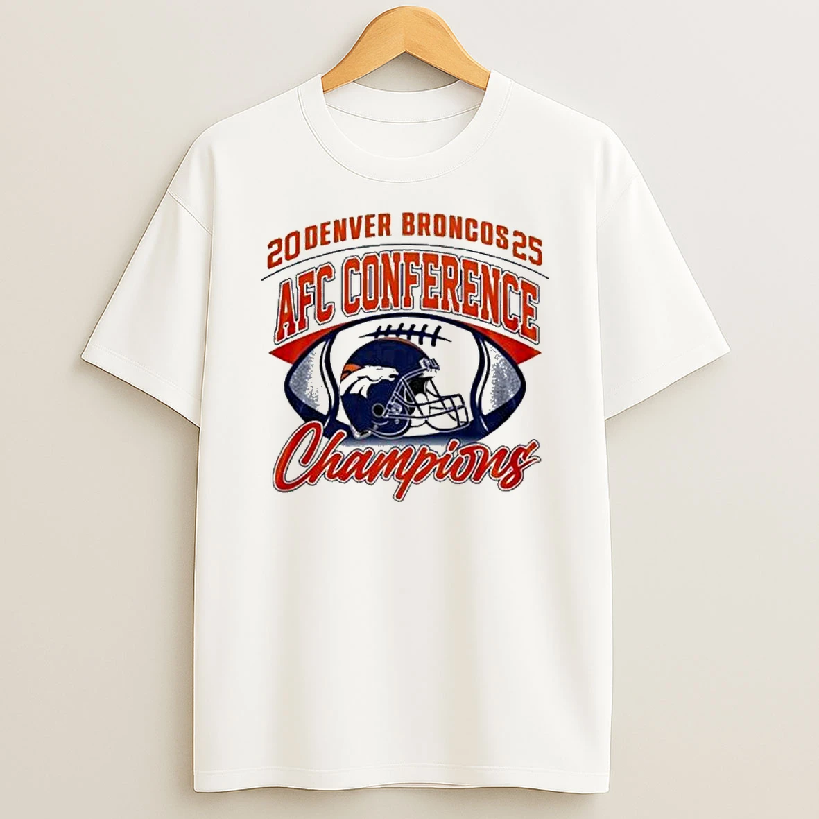 Denver Broncos 9x Afc Champs 2025 T Shirt
