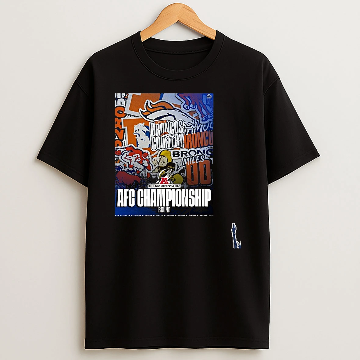 Denver Broncos Afc Football Championship Bound T Shirt