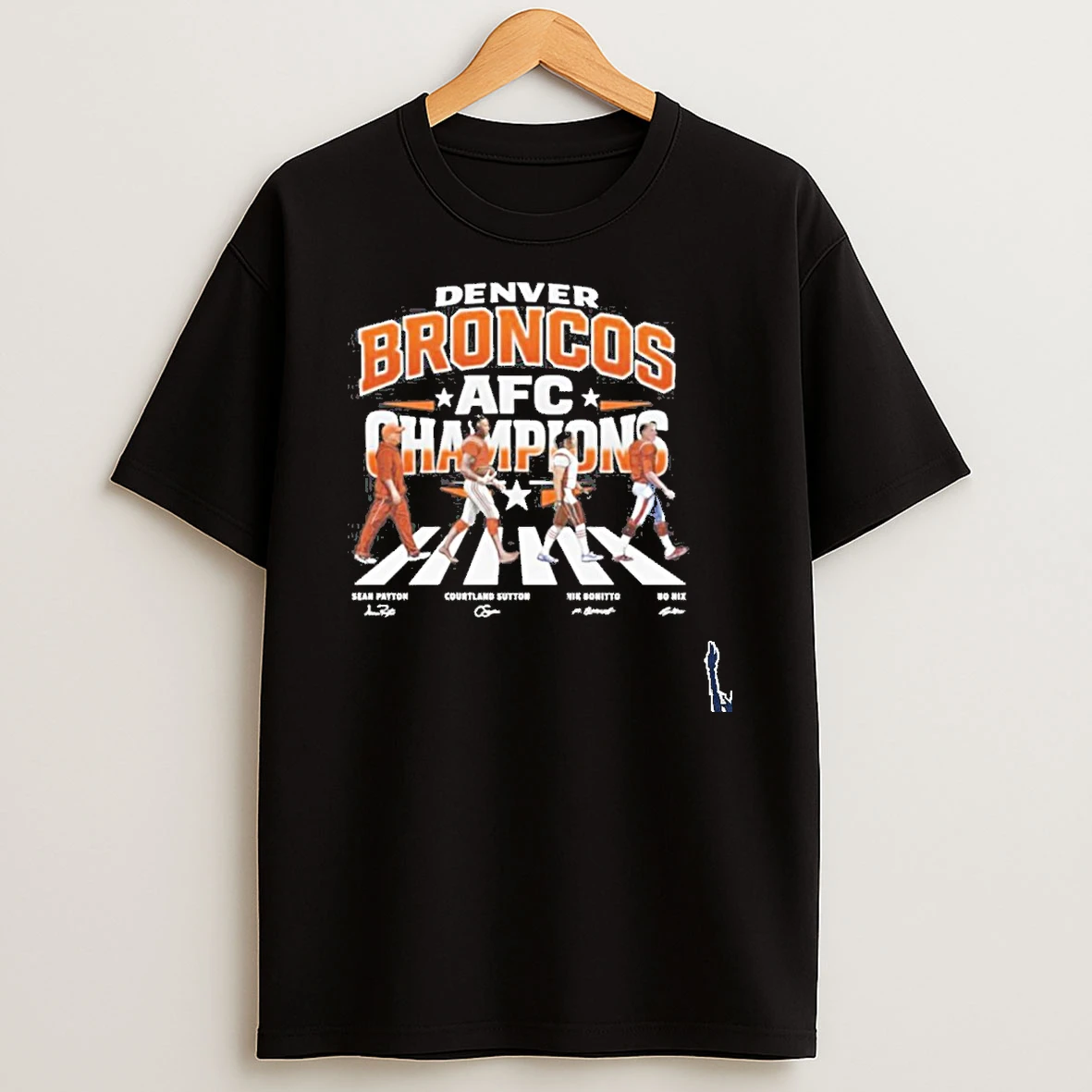 Denver Broncos Abbey Road Afc Champions T Shirt