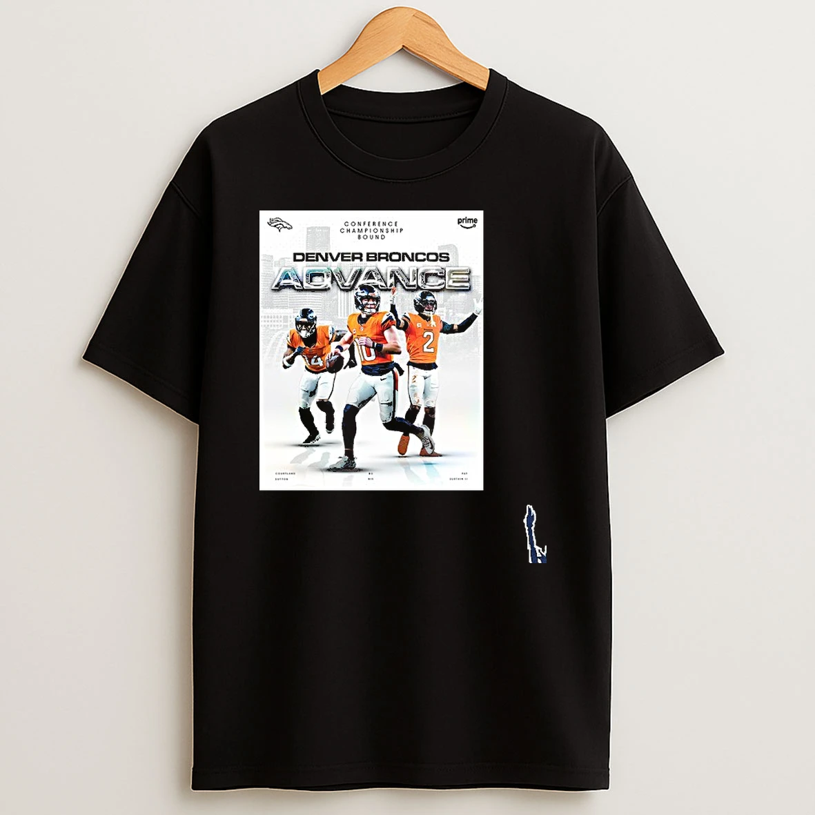 Denver Broncos Advance To Afc Conference Championship Bound T Shirt