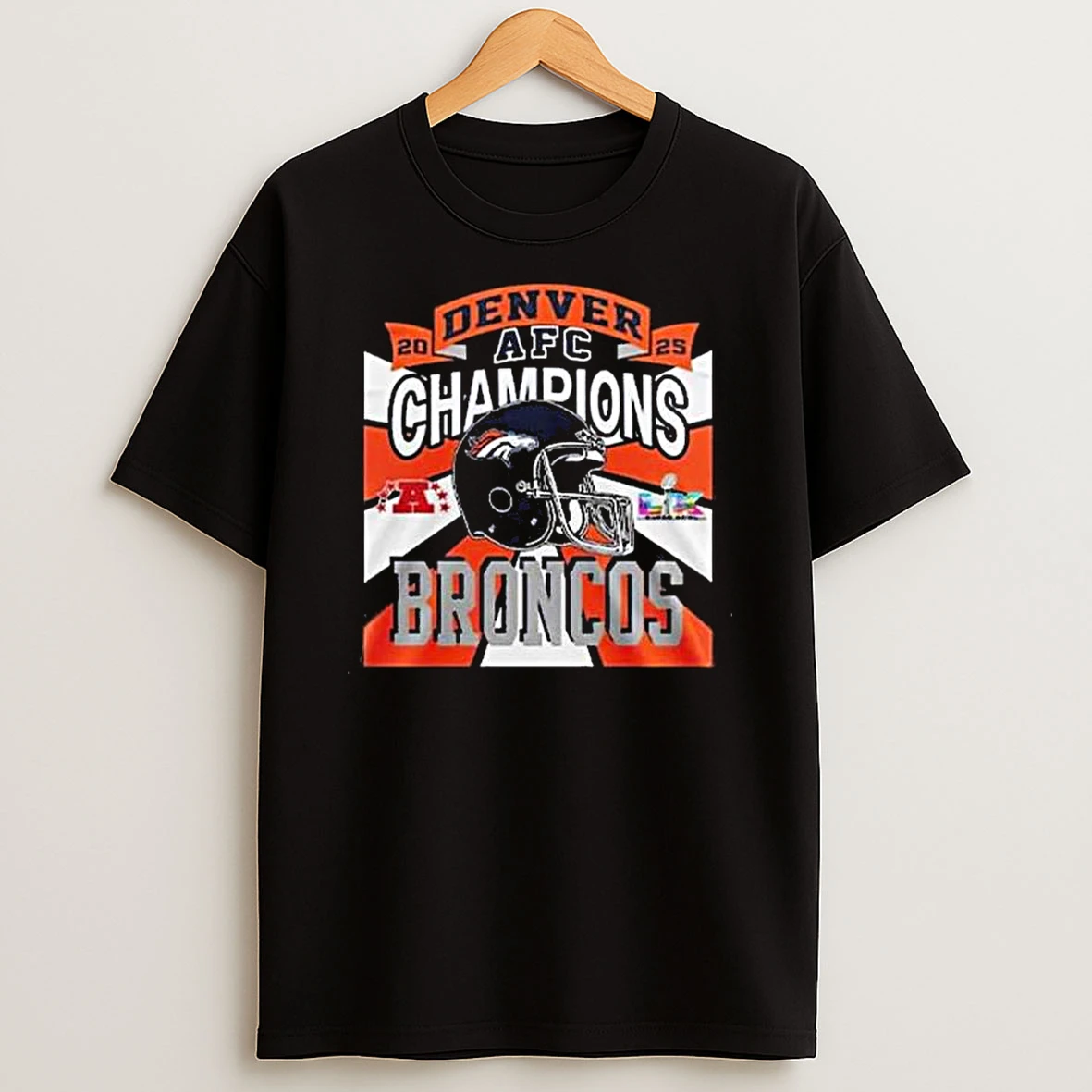 Denver Broncos Afc Conference Champions 2026 T Shirt