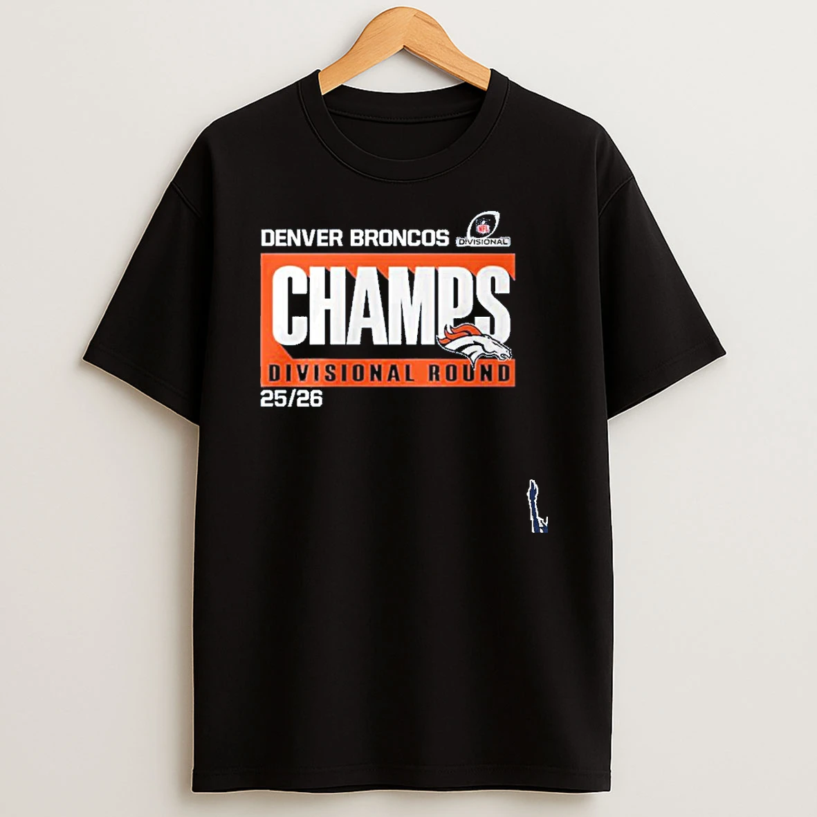 Denver Broncos Divisional Round Champions 2025 26 T Shirt