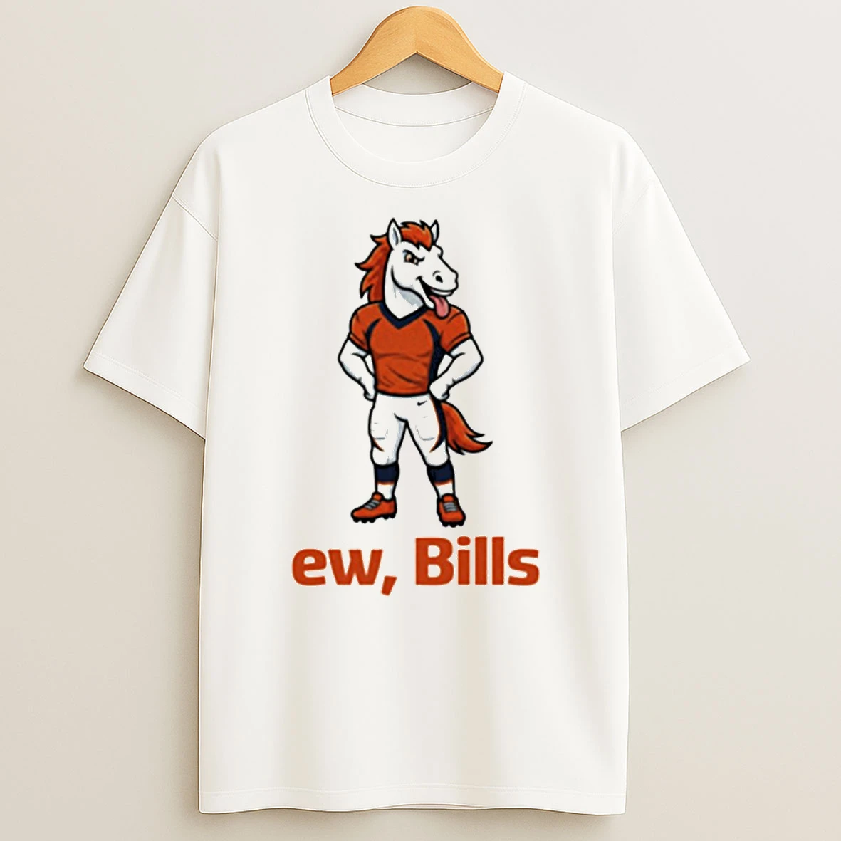 Denver Broncos Football Funny Ew Bills T Shirt