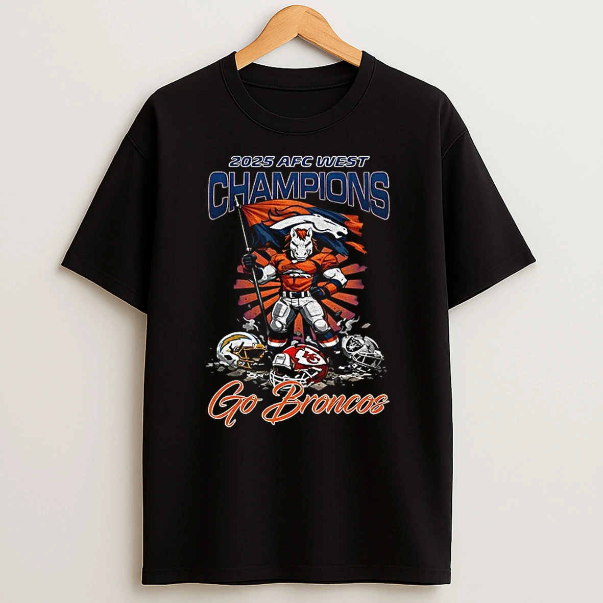 Denver Broncos Football Nfc East Division Champions Go Broncos T Shirt