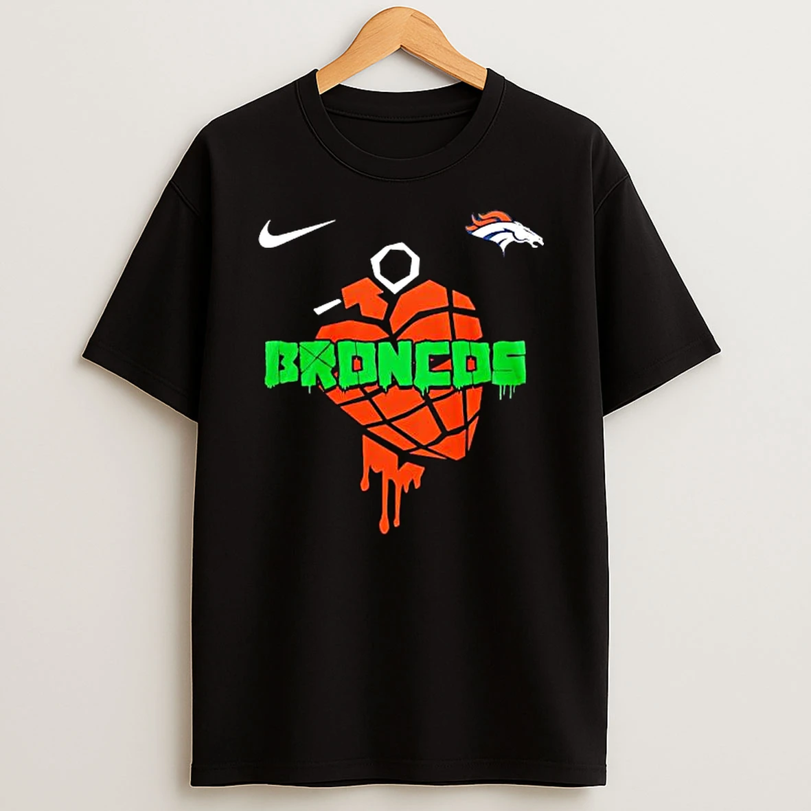 Denver Broncos Nfl Green Day Football 2026 T Shirt