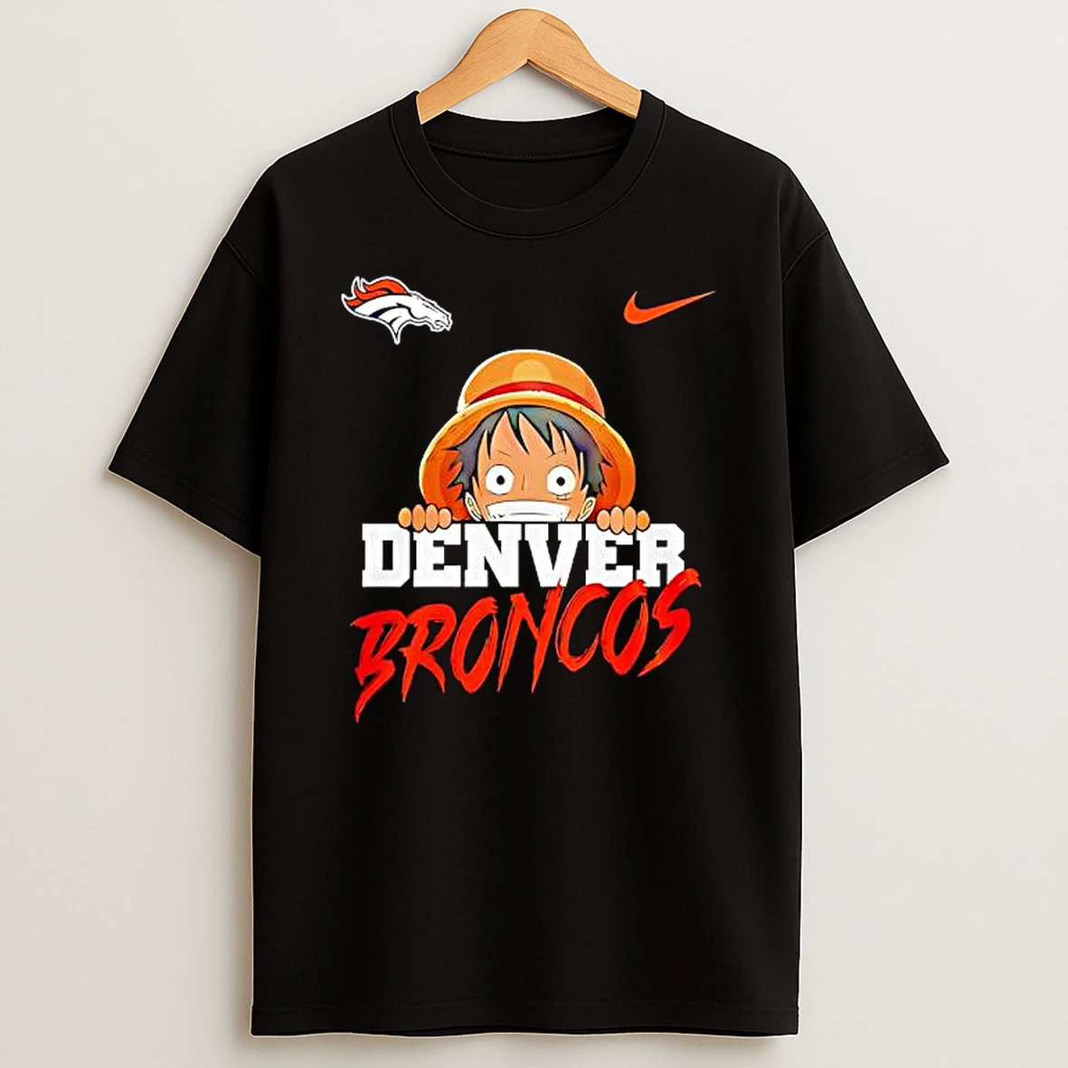 Denver Broncos Nfl One Piece Cartoon T Shirt