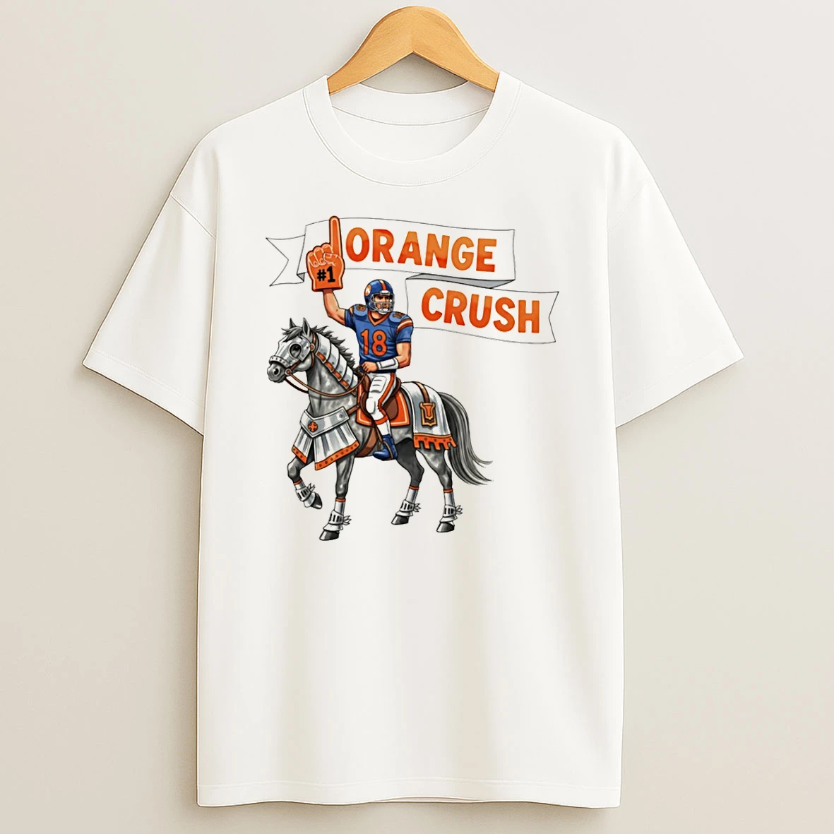 Denver Broncos Orange Crush Rider T Shirt