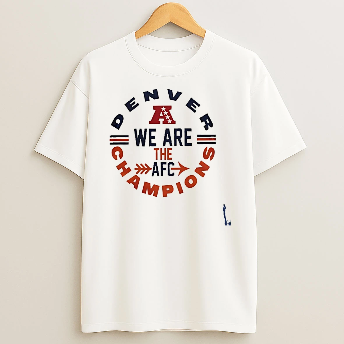 Denver Broncos We Are The Afc Champions T Shirt