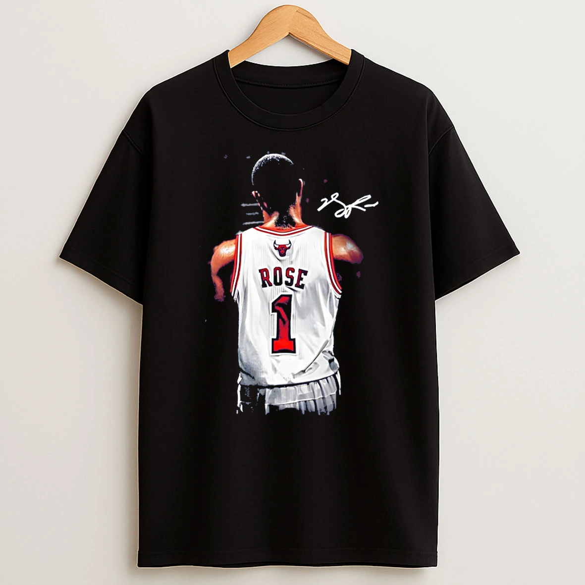 Derrick Rose 1 Of 1 Chicago Bulls Basketball 2026 Signature T Shirt