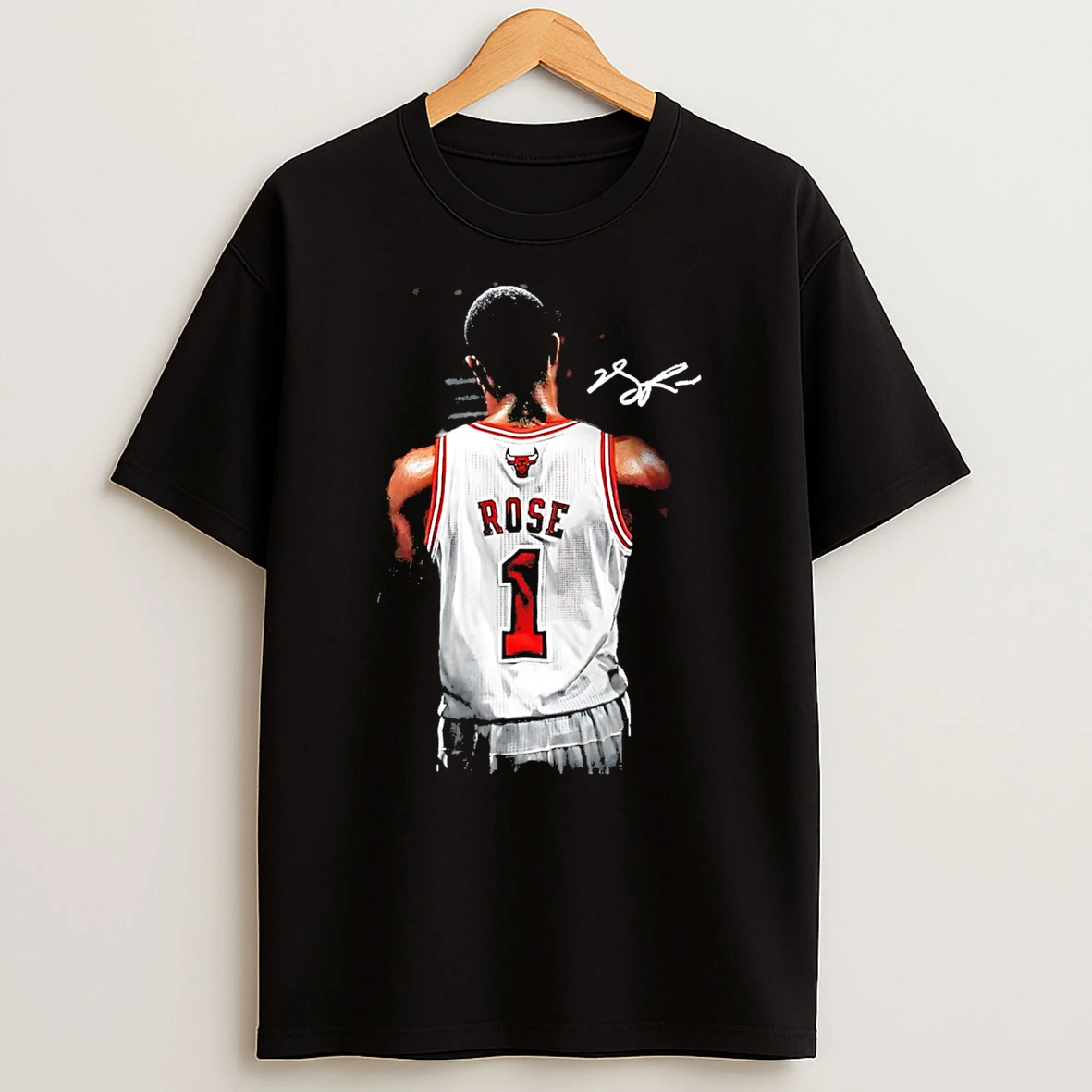 Derrick Rose Chicago Bulls 1 Of 1 T Shirt