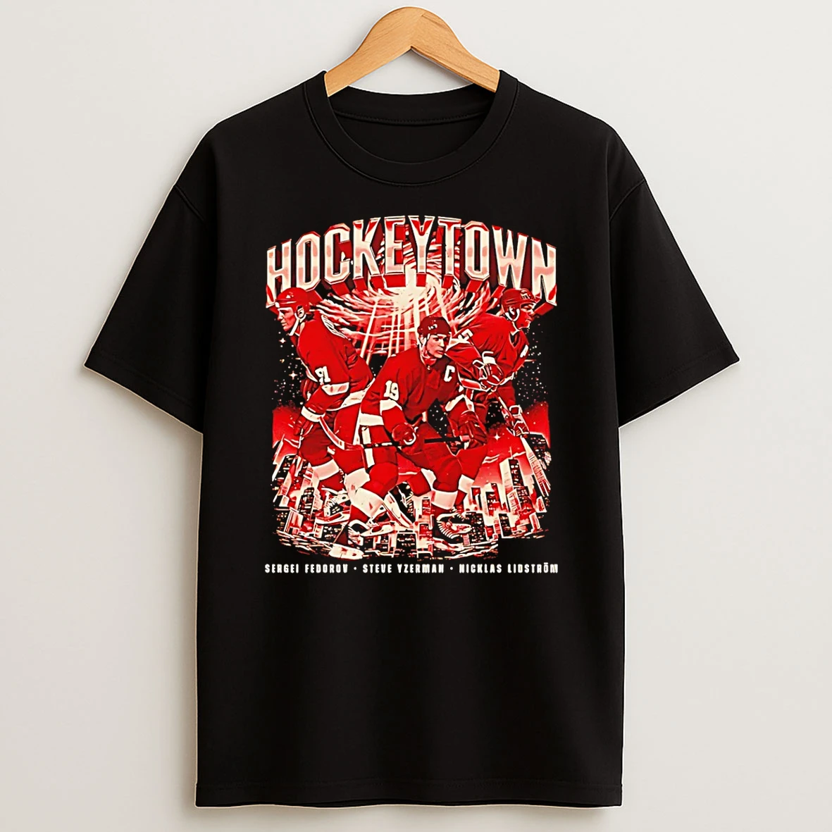 Detroit Red Wings Hockeytown Graphic T Shirt