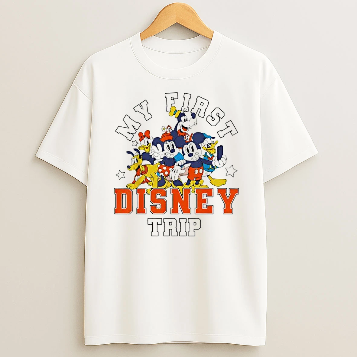 Disney Mickey And Friends My First Disney Trip T Shirt