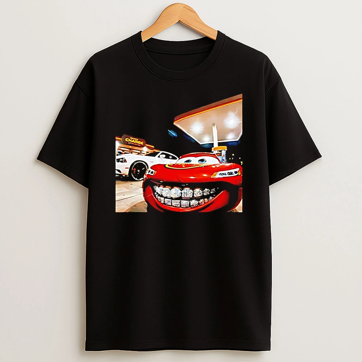 Divine Deablo Lightning Mcqueen T Shirt