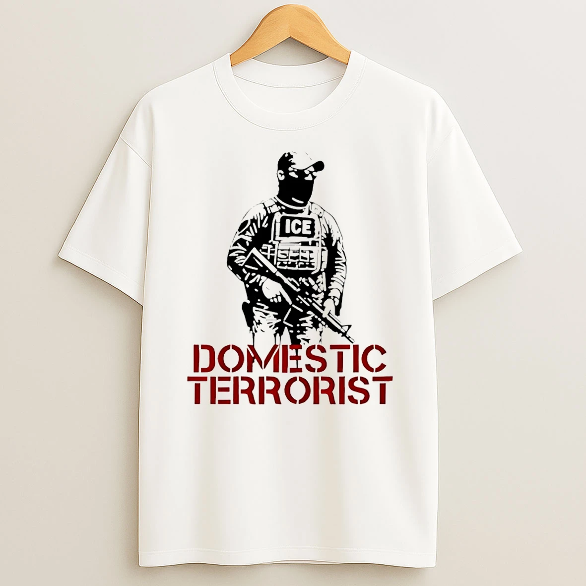 Domestic Terrorist Anti Ice Protect Immigrants T Shirt