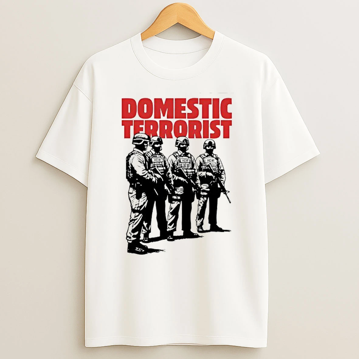 Domestic Terrorist Fuck Ice T Shirt