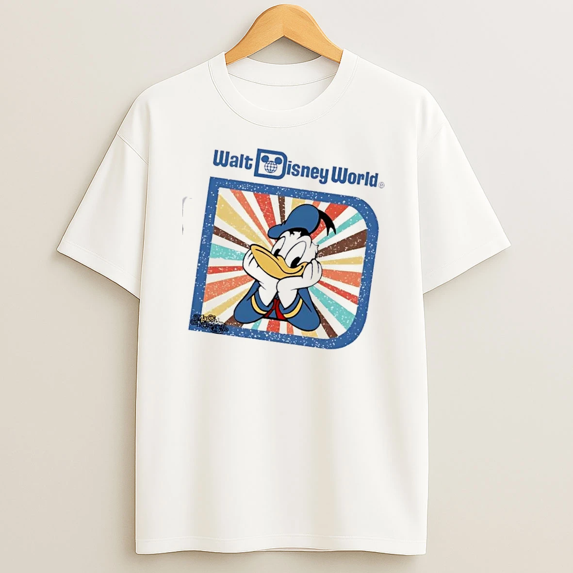 Donald Duck Walt Disney World Characters T Shirt