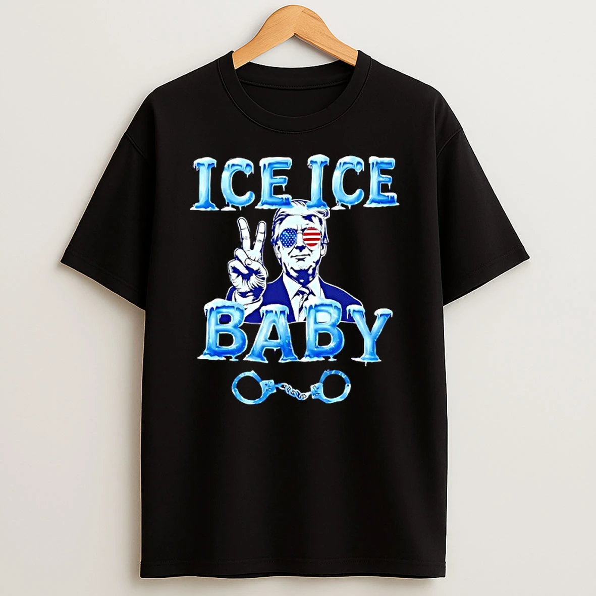 Donald Trump Ice Ice Baby Funny T Shirt