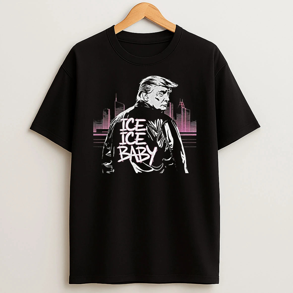 Donald Trump Ice Ice Baby Support Ice Vintage T Shirt