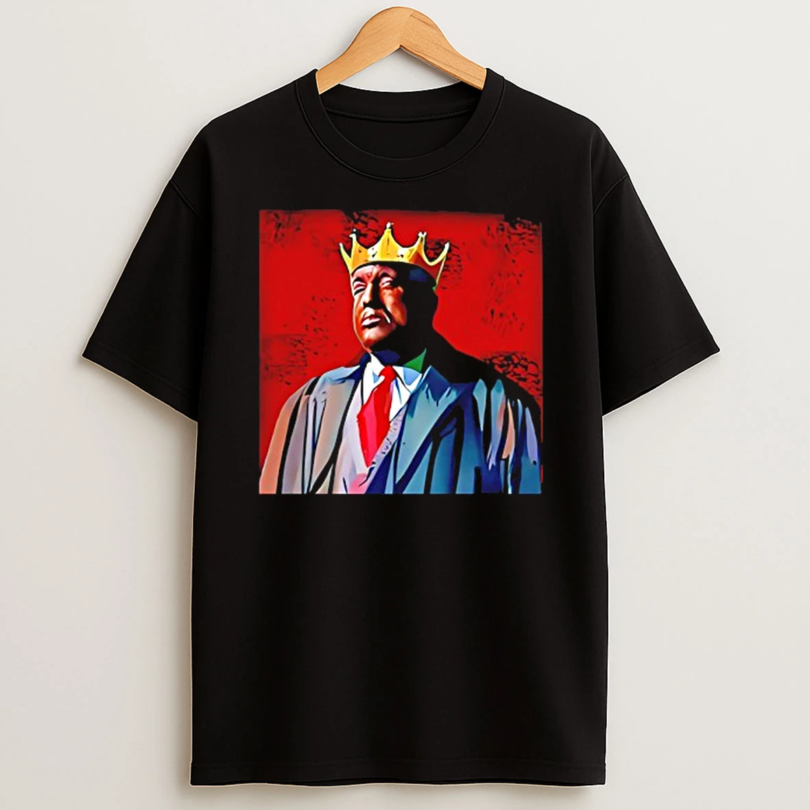 Donald Trump X Notorious Big Crown T Shirt