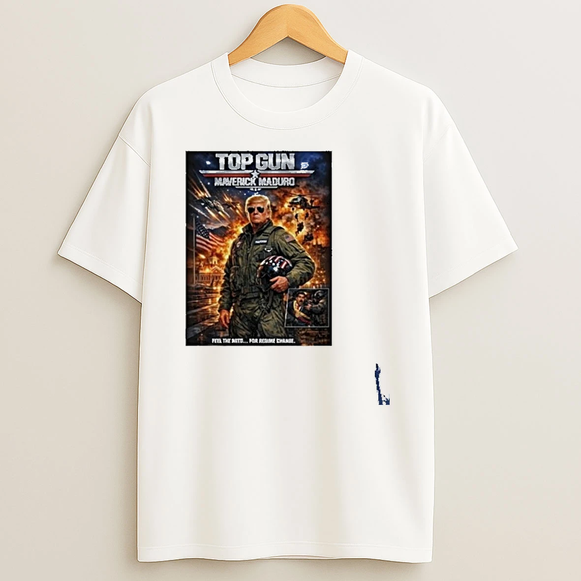 Donald Trump X Top Gun Maverick Maduro T Shirt