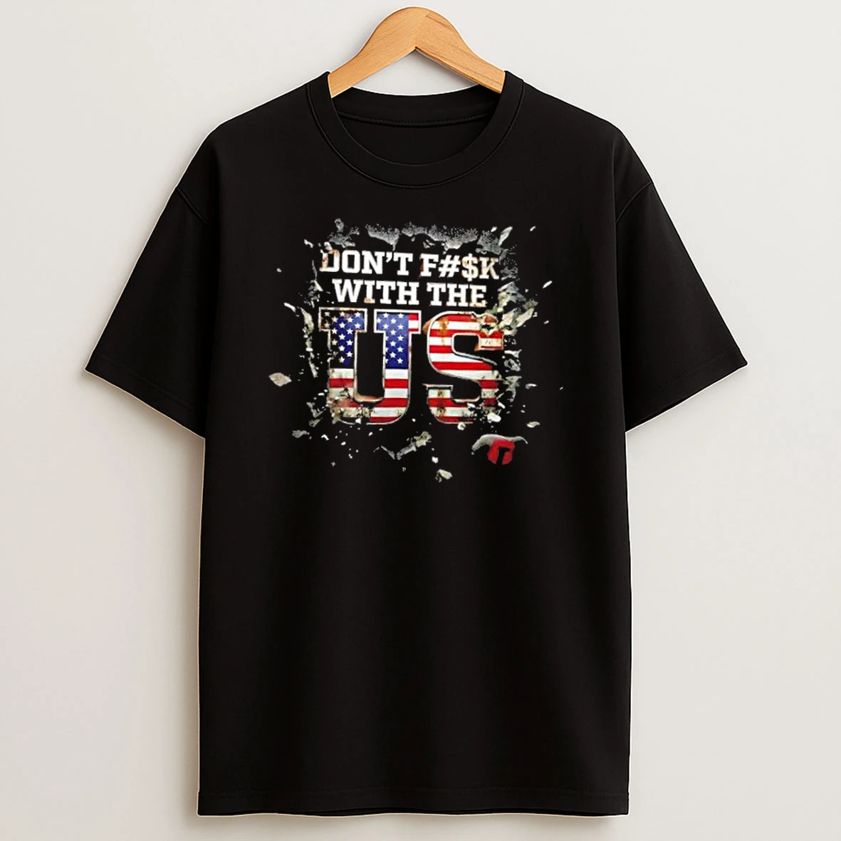 Dont Fuck With The Us Flag Design T Shirt