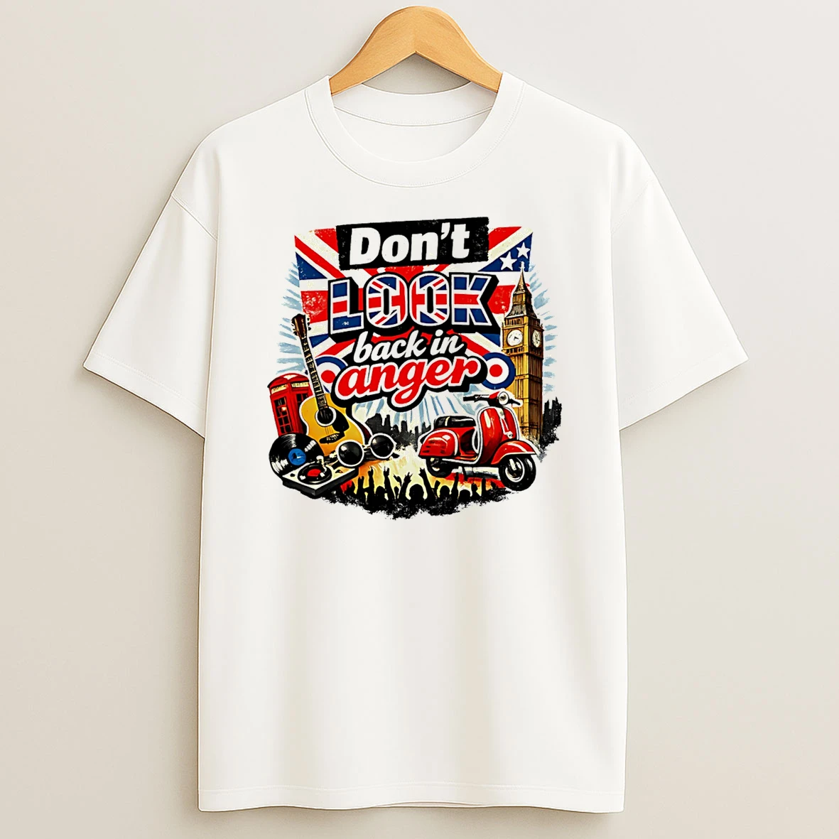 Dont Look Back In Anger Vintage T Shirt