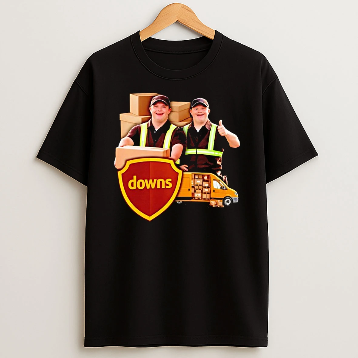 Downs Ups Deliver T Shirt