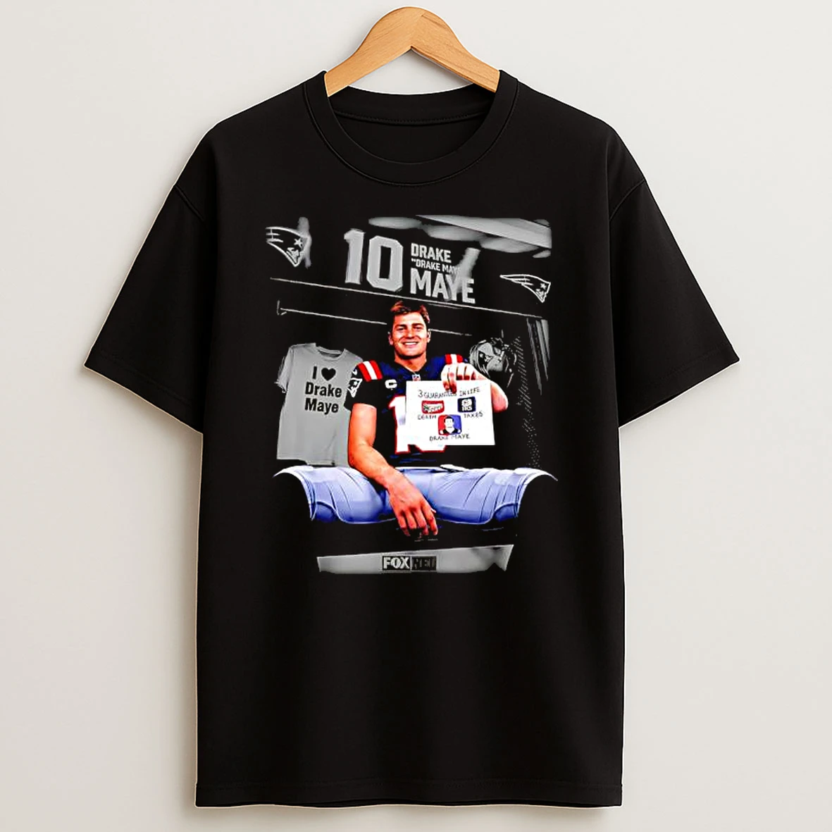 Drake Maye 2026 New England Patriots 3 Guarantees In Life T Shirt