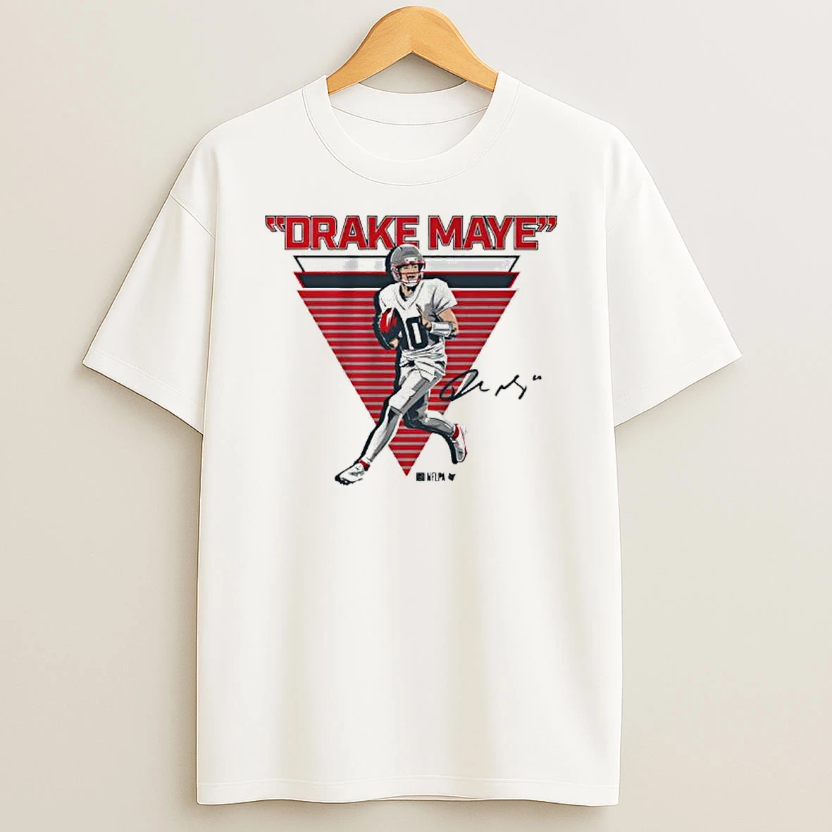 Drake Maye Drake Maye Signature Retro T Shirt