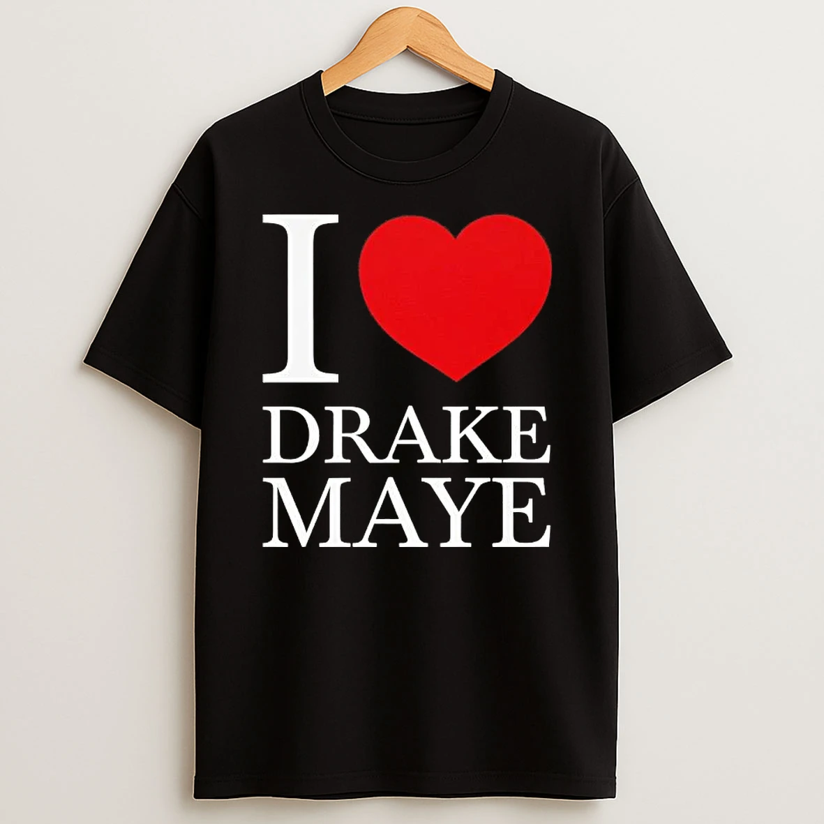Drake Maye New England Patriots I Heart T Shirt