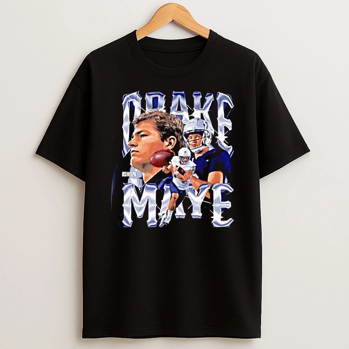 Drake Maye New England Vintage T Shirt