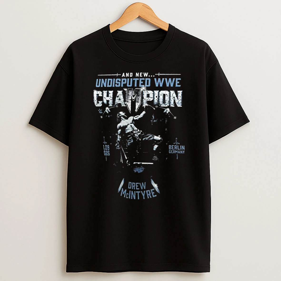 Drew Mcintyre Undisputed Wwe Championship T Shirt