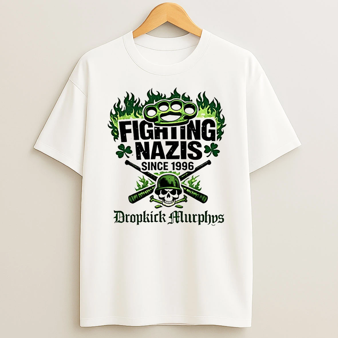 Dropkick Murphys Band Fighting Nazis Since 1996 T Shirt
