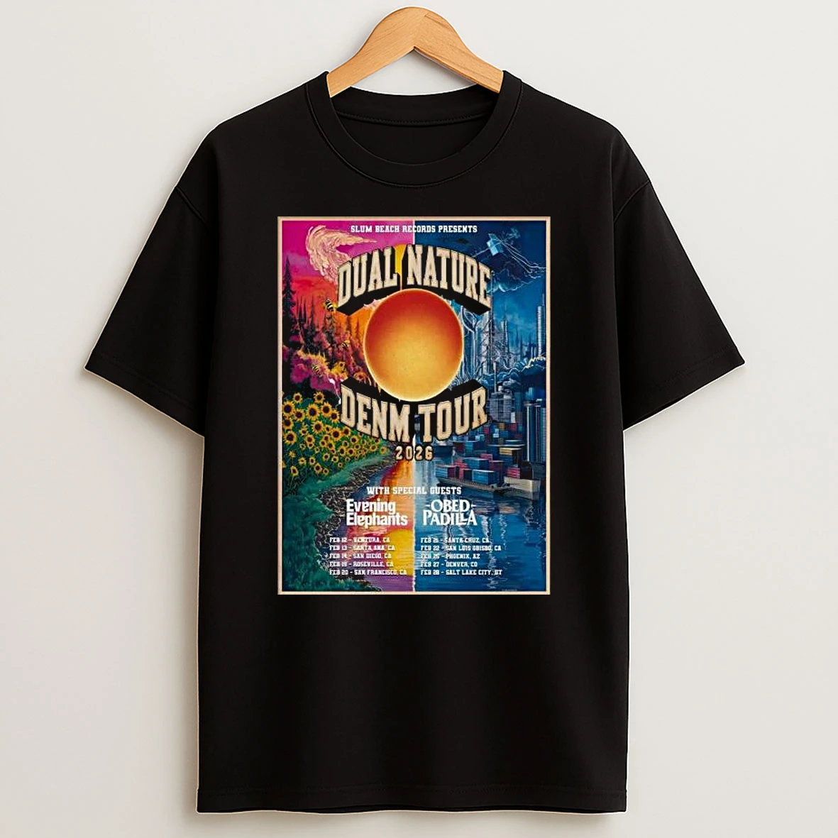 Dual Nature X Denm Tour 2026 T Shirt