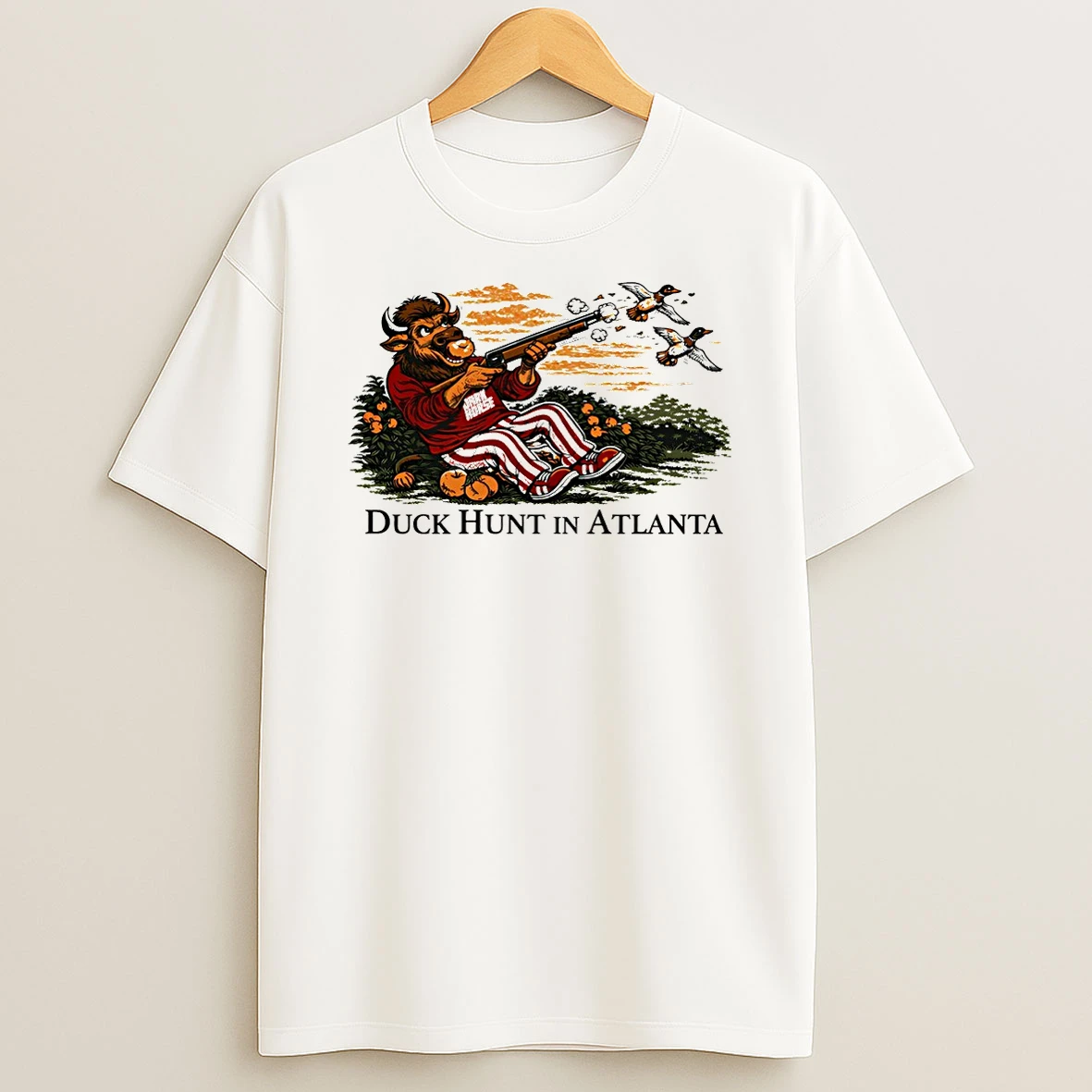 Duck Hunt In Atlanta Indiana Hoosiers Football Cfp 2026 T Shirt