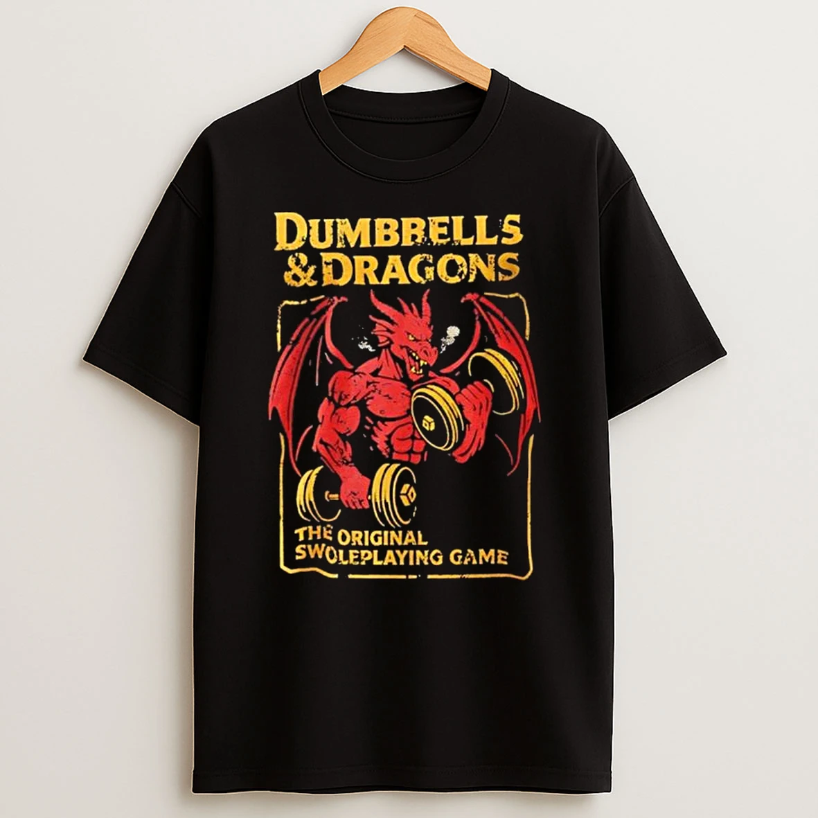 Dungeons And Dragons The Swoleplaying Game T Shirt