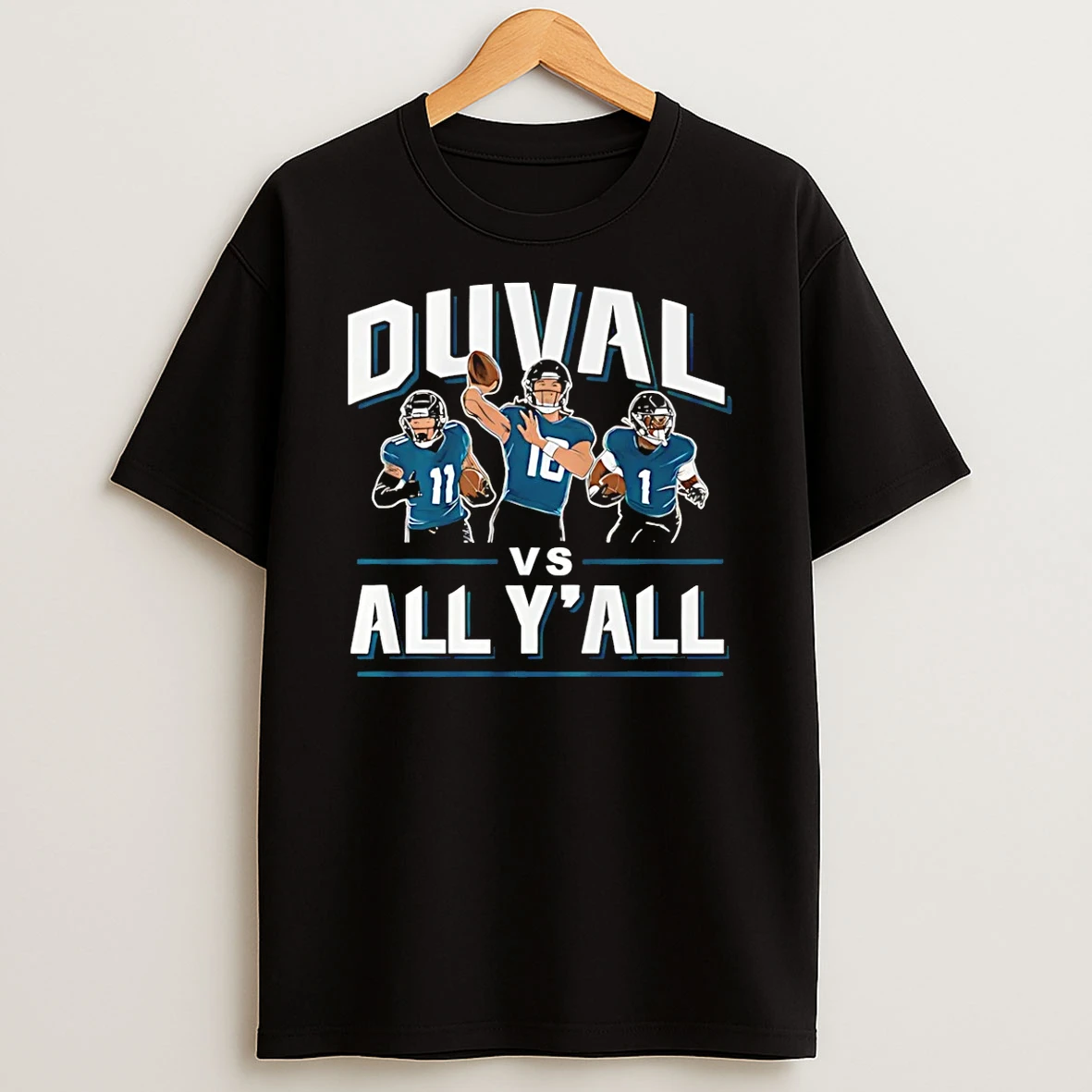 Duval Vs All Yall Trevor Lawrence Travis Etienne T Shirt