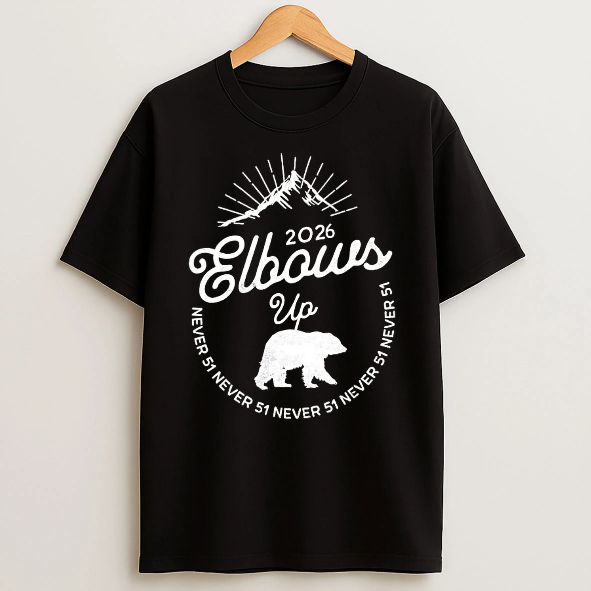 Elbows Up Canada 2026 Never 51 T Shirt