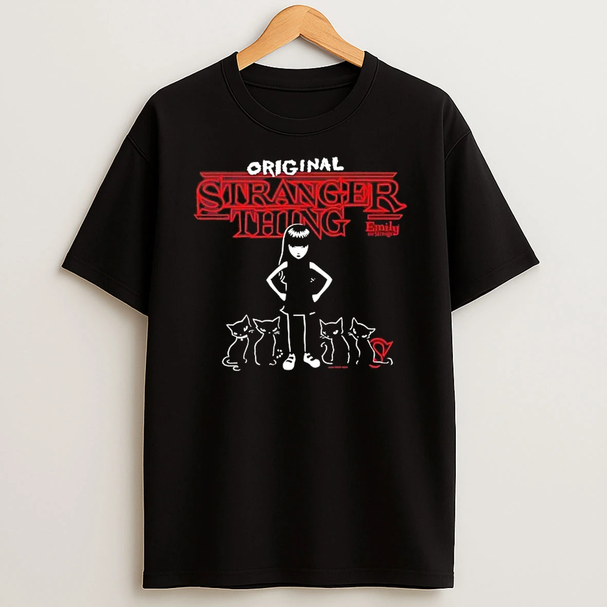 Emily The Strange The Originl Stranger Thing T Shirt