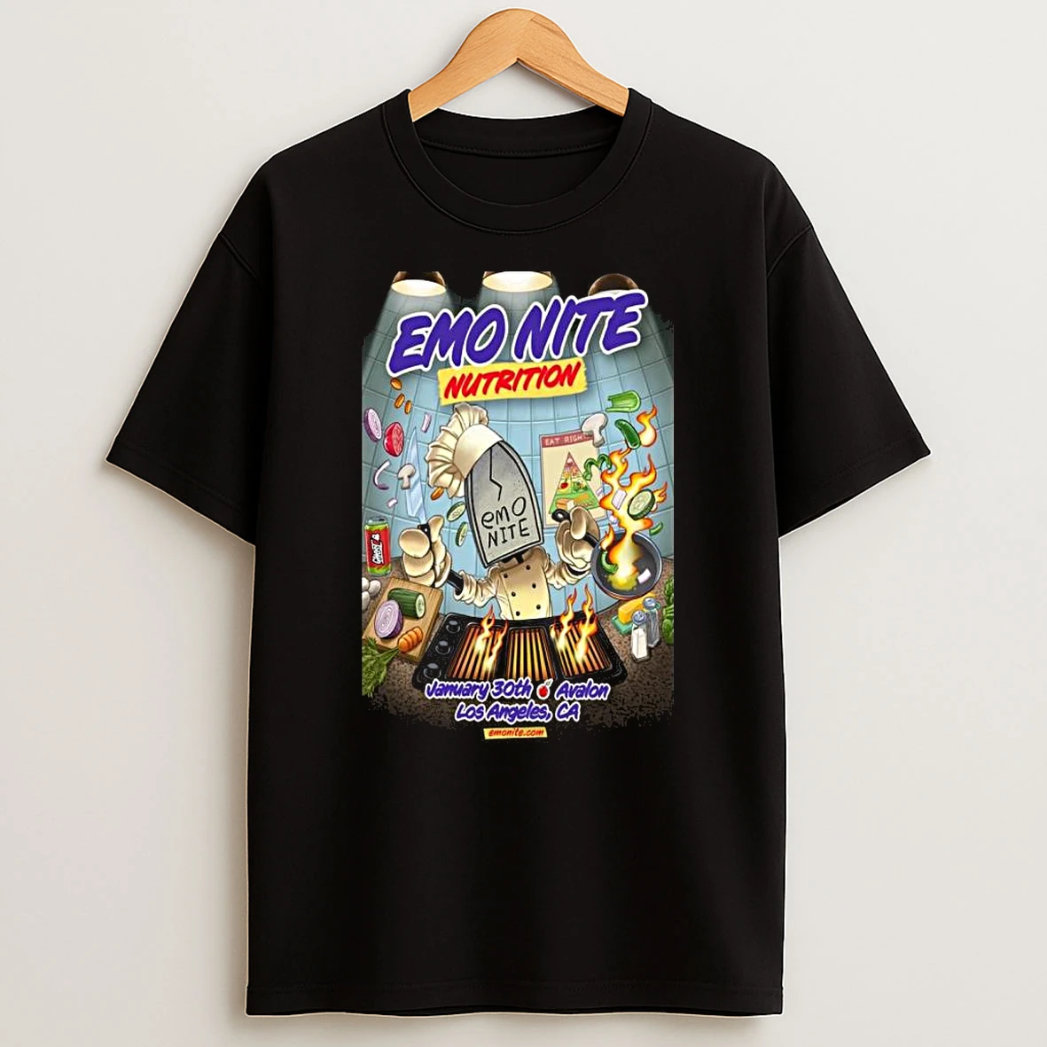 Emo Nite Los Angeles Ca Jan 30 2026 T Shirt