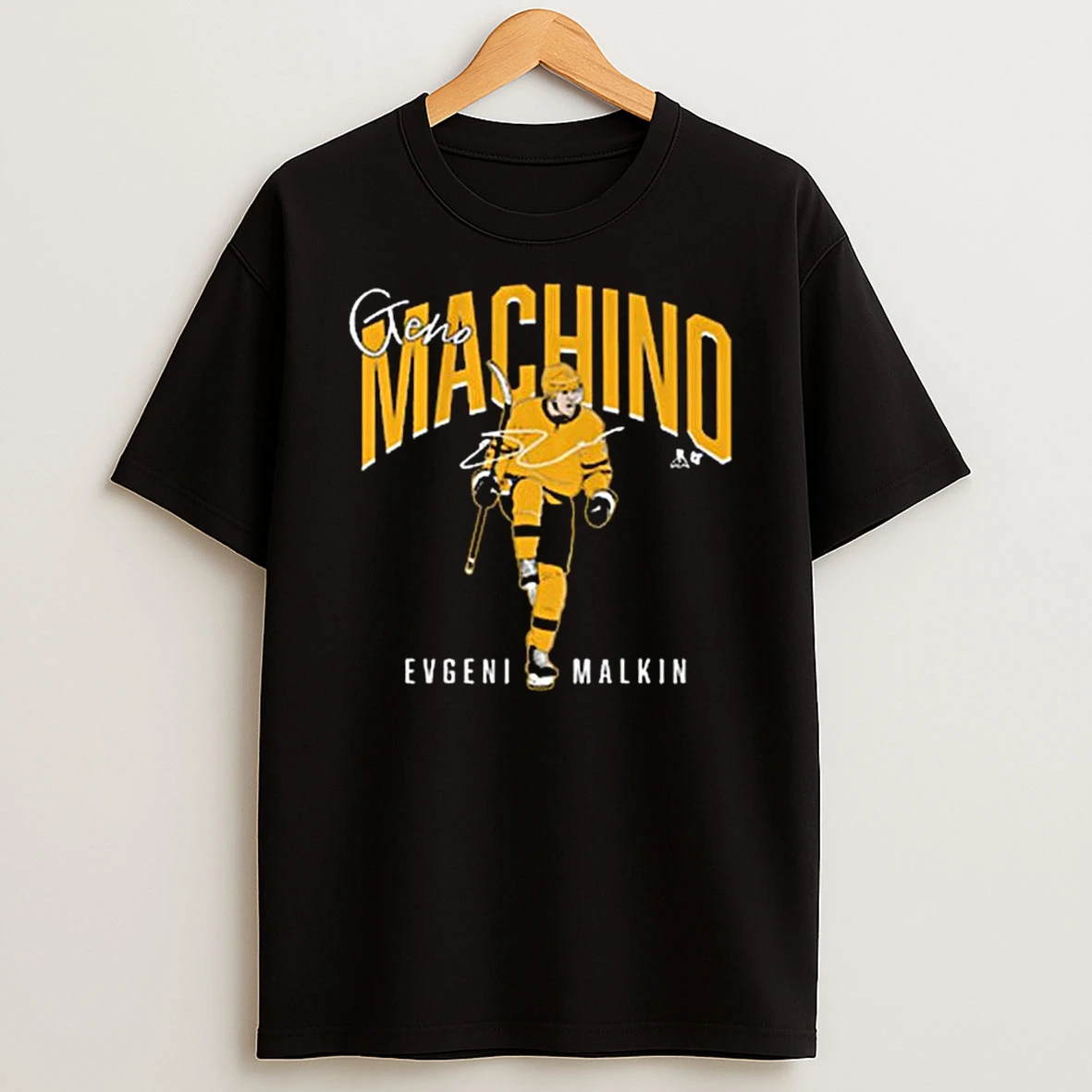 Evgeni Malkin Geno Machino Signature T Shirt