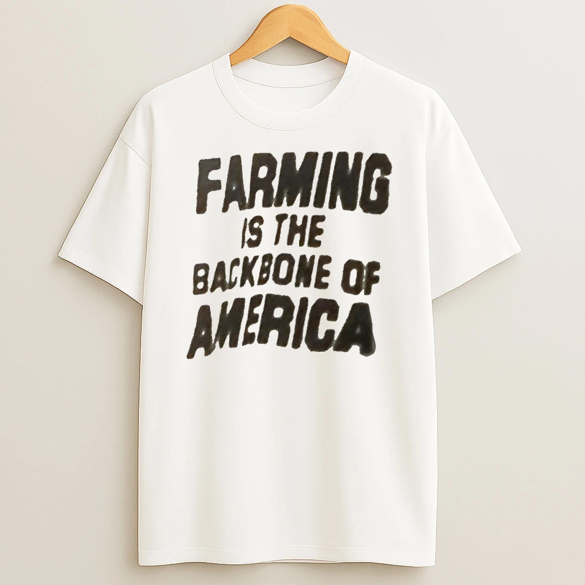 Farming Is The Backbone Of America Not The Profit Center T Shirt