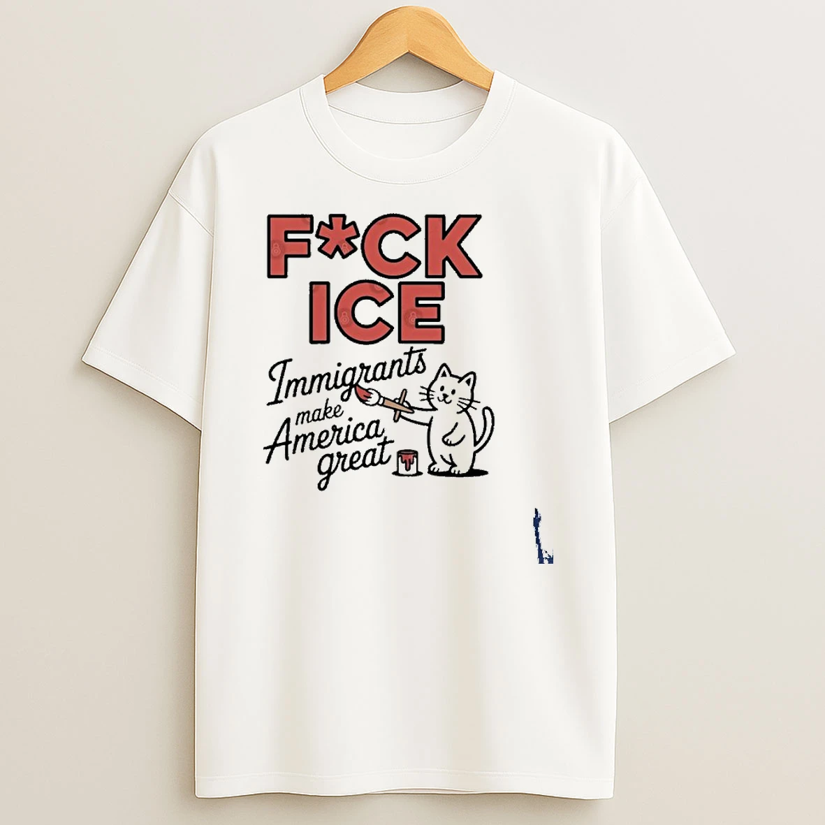 Fck Ice Immigrants Maga T Shirt
