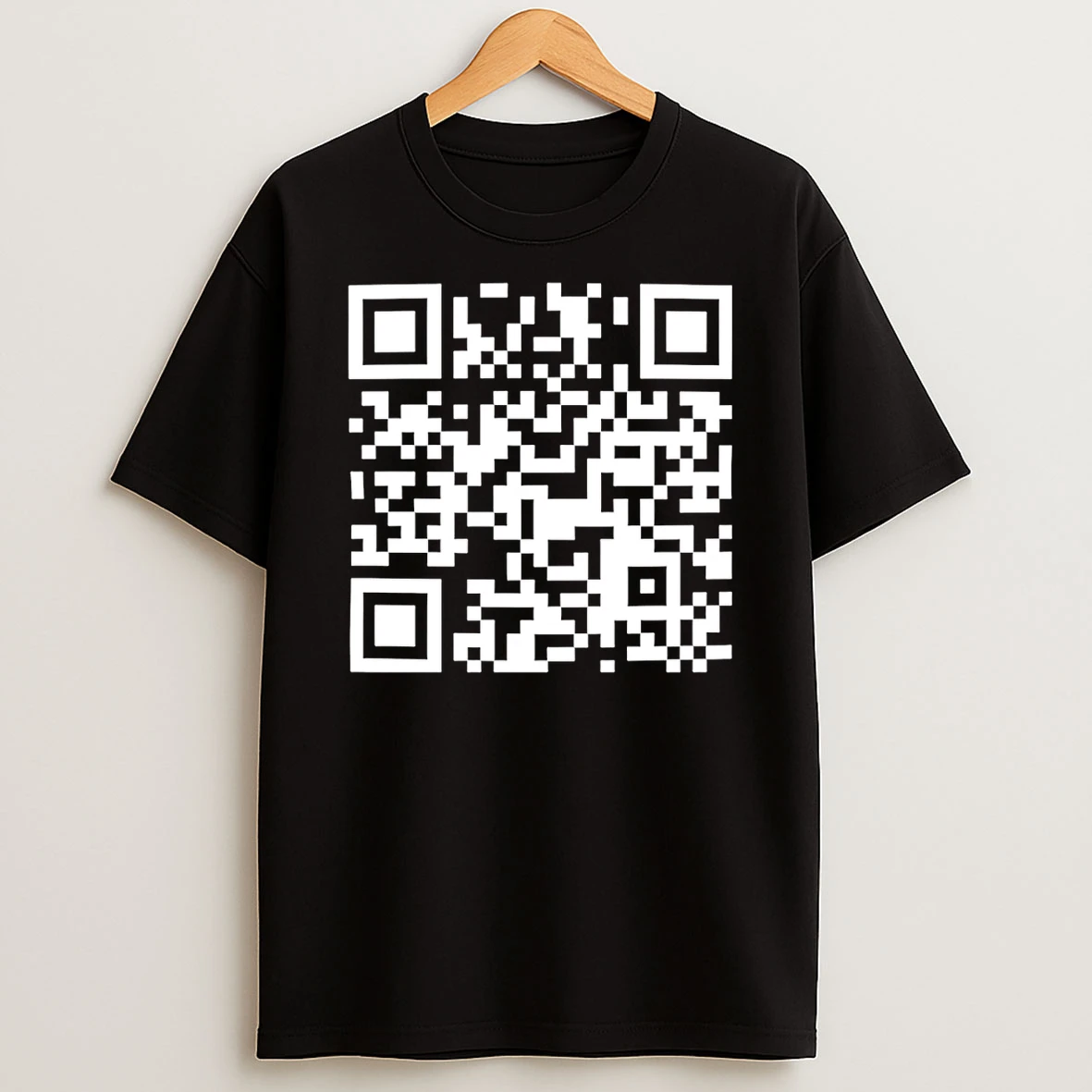 Fck You Qr Code T Shirt