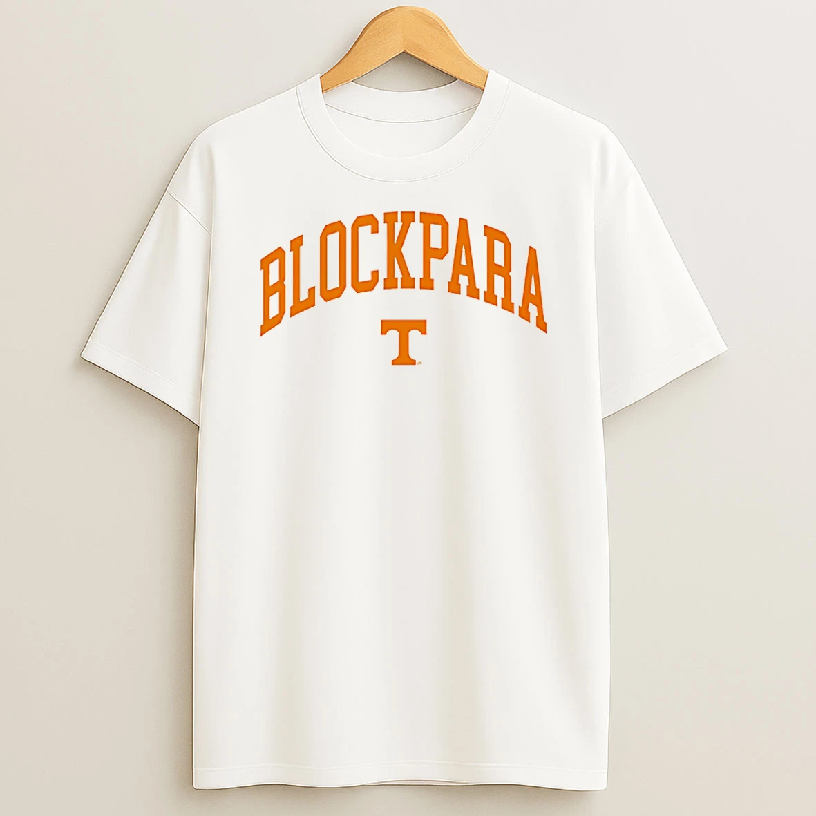 Felix Okpara Tennessee Volunteers Blockpara Text T Shirt